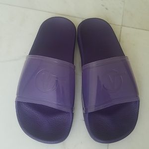 VANS slides sandals women size 8 like new
